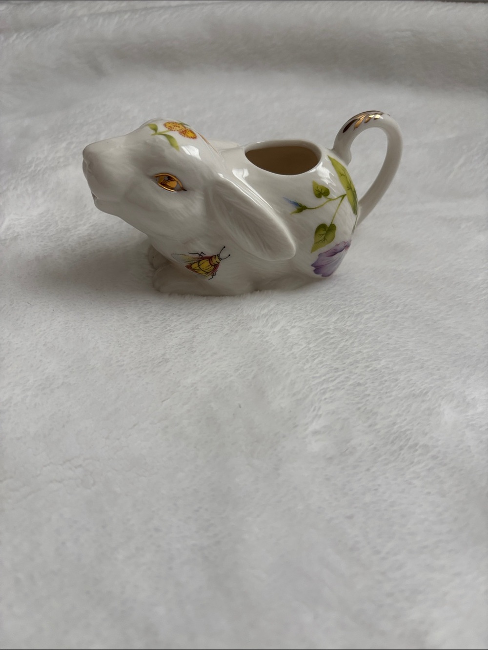 Graces Teawear Porcelain Bunny Pitcher